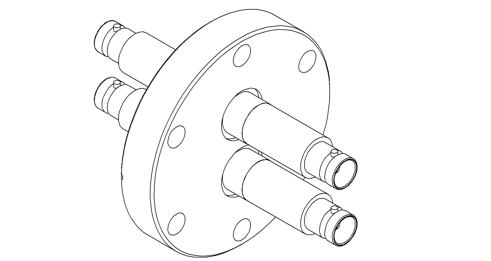 COAXIAL, MHV, 2 PIN, GROUNDED SHIELD, DOUBLE-ENDED, 275CF 제품 이미지