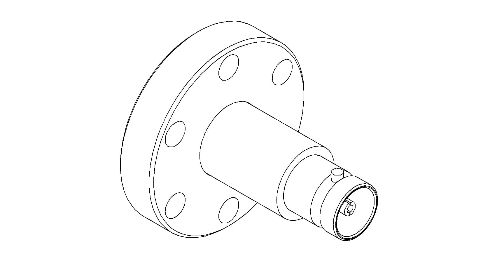 COAXIAL, SHV-5, 1 PIN, GROUNDED SHIELD, 133CF 제품 이미지