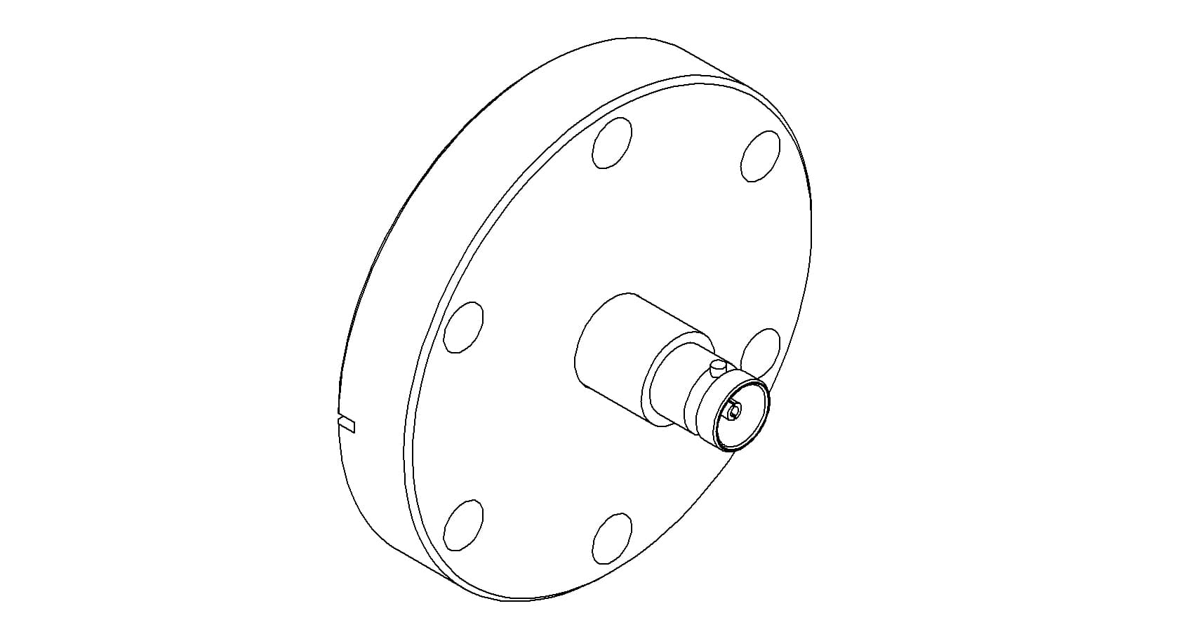 COAXIAL, SHV-5, 1 PIN, GROUNDED SHIELD, 275CF 제품 이미지
