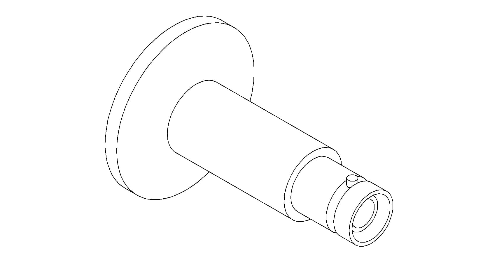 COAXIAL, SHV-5, 1 PIN, GROUNDED SHIELD, QF16