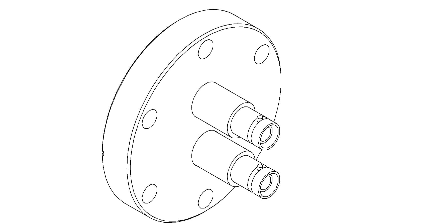 COAXIAL, SHV-5, 2 PIN, GROUNDED SHIELD, 275CF