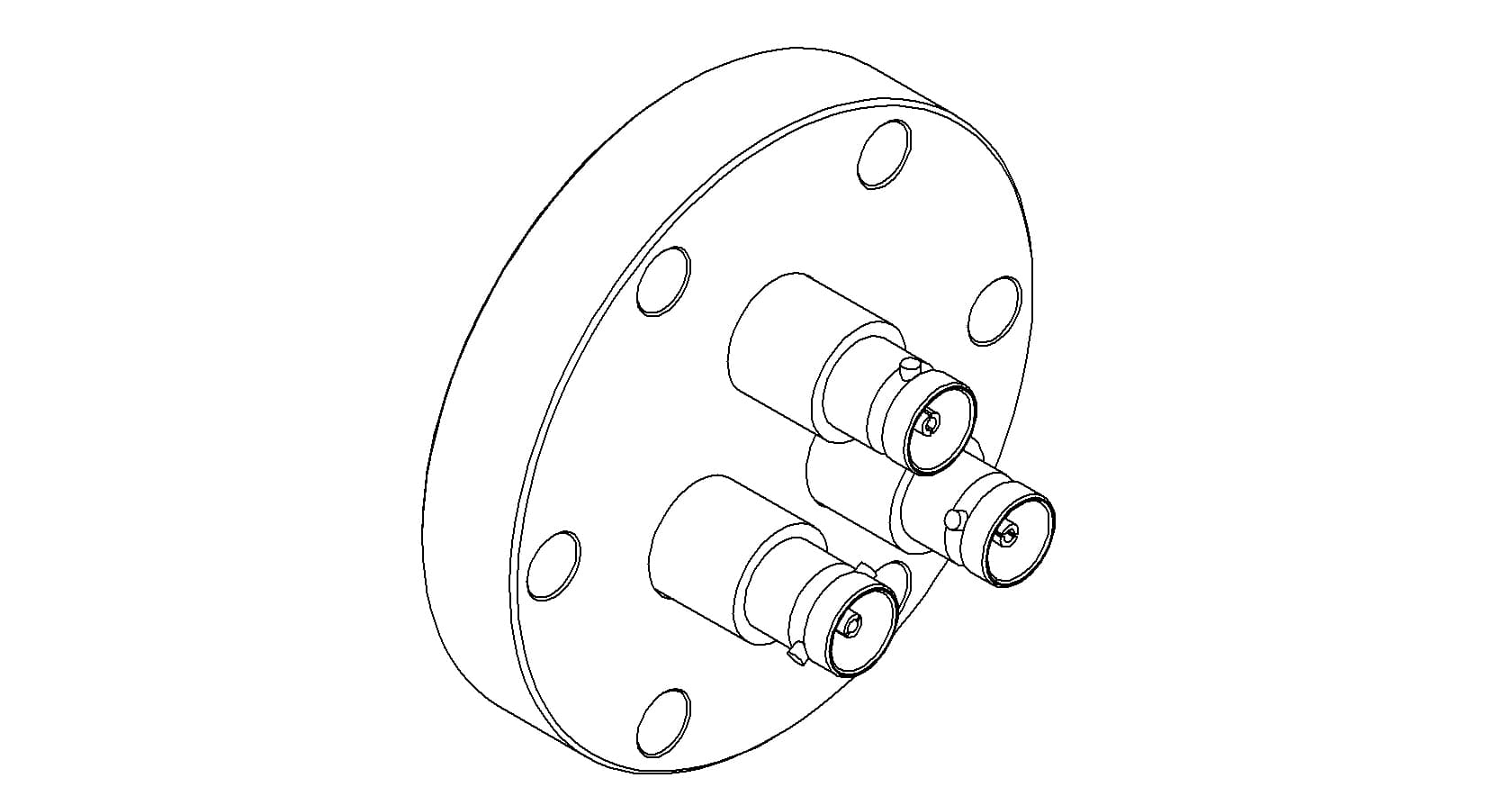 COAXIAL, SHV-5, 3 PIN, GROUNDED SHIELD, 275CF 제품 이미지