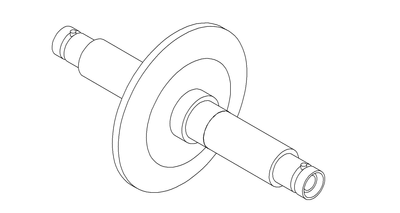 COAXIAL, SHV-5, 1 PIN, GROUNDED SHIELD, DOUBLE-ENDED, QF40