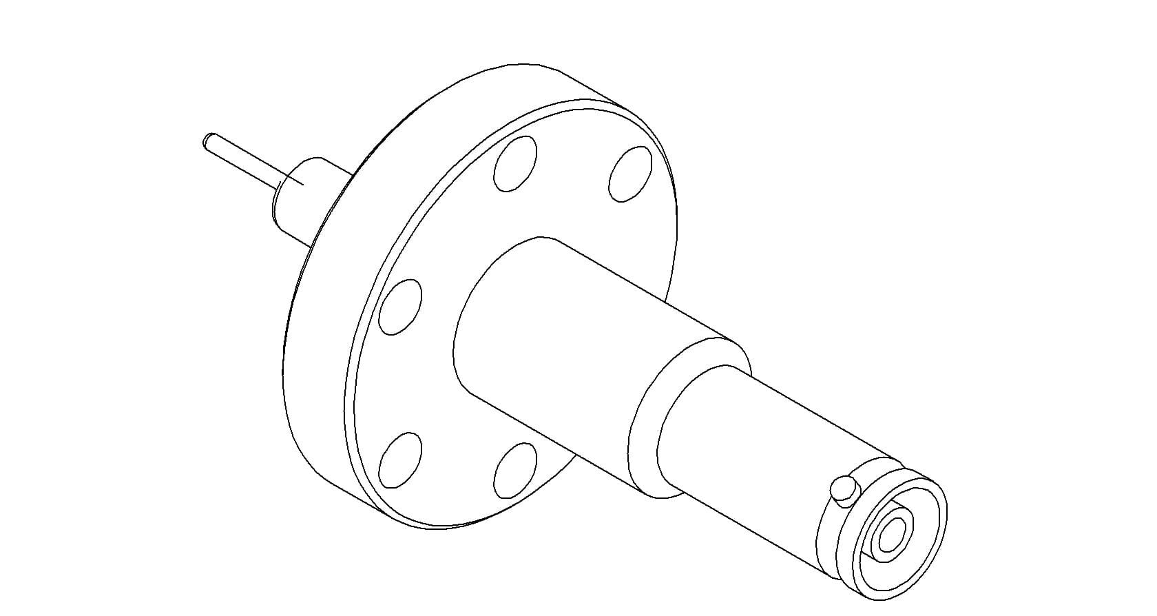 COAXIAL, SHV-10, 1 PIN, GROUNDED SHIELD, EXPOSED, 133CF