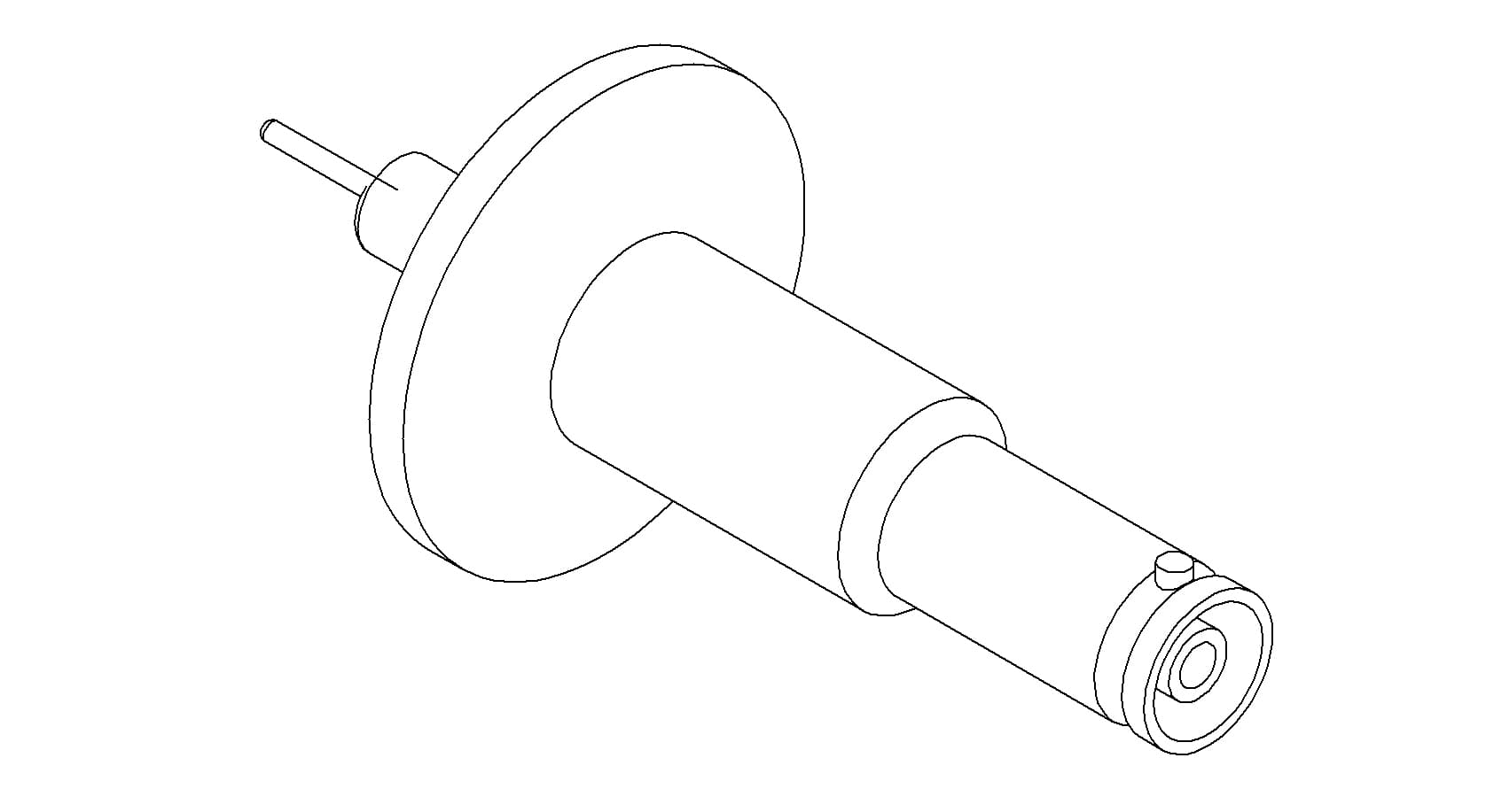COAXIAL, SHV-10, 1 PIN, GROUNDED SHIELD, EXPOSED, QF16