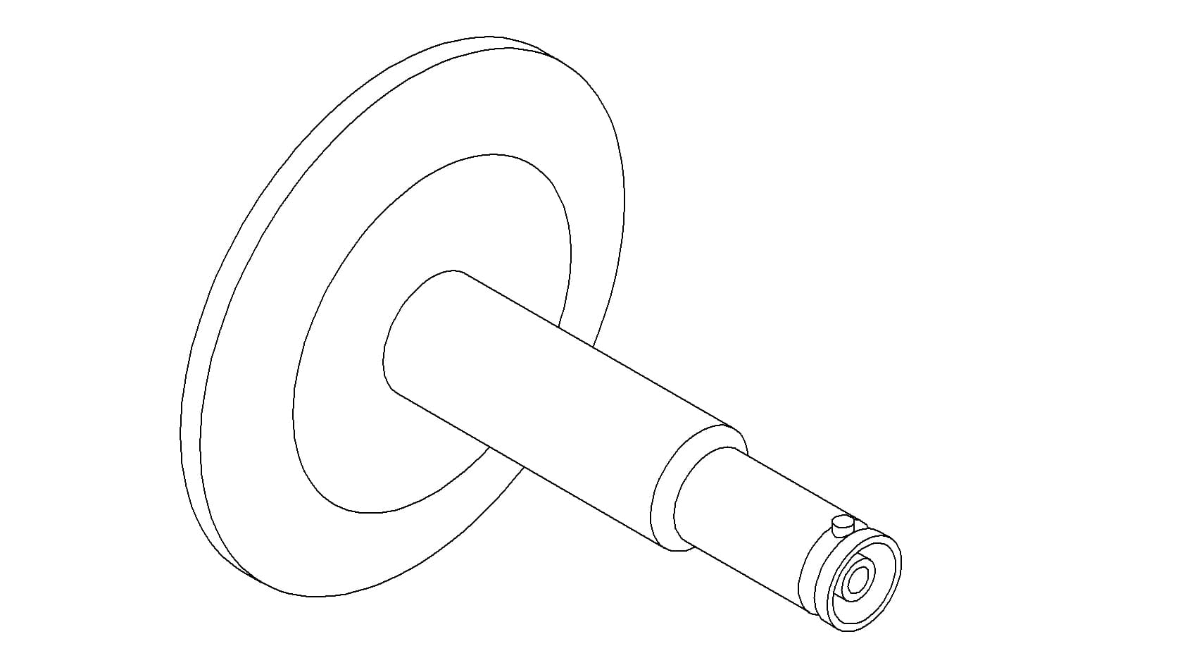 COAXIAL, SHV-10, 1 PIN, GROUNDED SHIELD, QF40