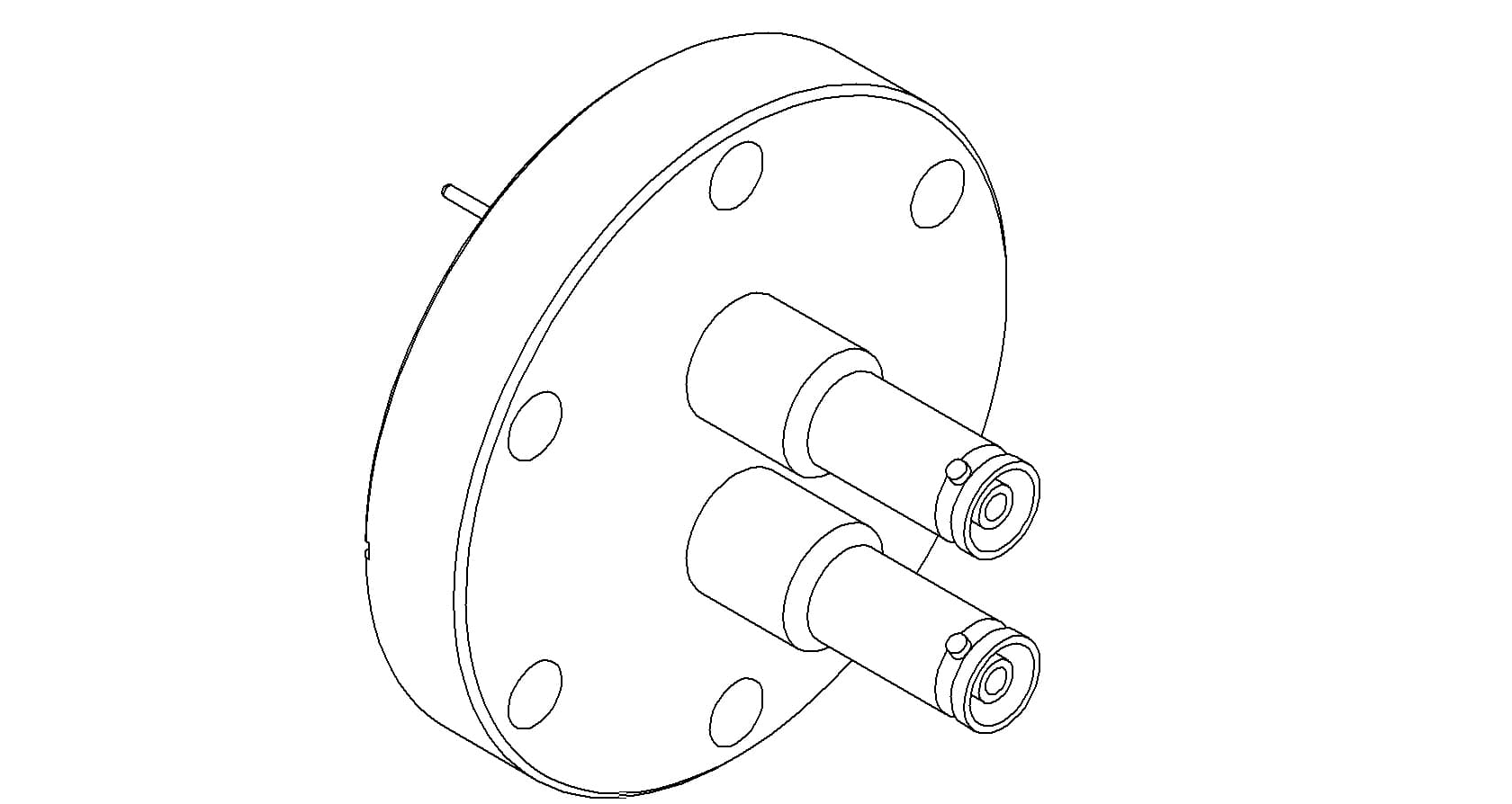 COAXIAL, SHV-10, 2 PIN, GROUNDED SHIELD, EXPOSED, 275CF