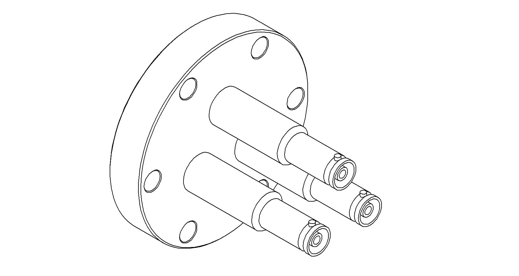 COAXIAL, SHV-10, 3 PIN, GROUNDED SHIELD, 275CF