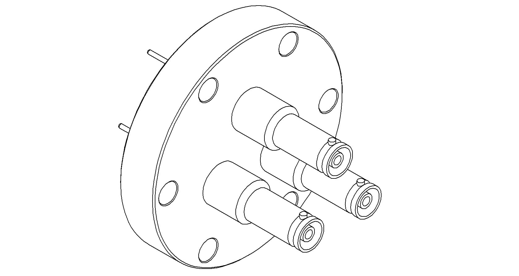 COAXIAL, SHV-10, 3 PIN, GROUNDED SHIELD, EXPOSED, 275CF