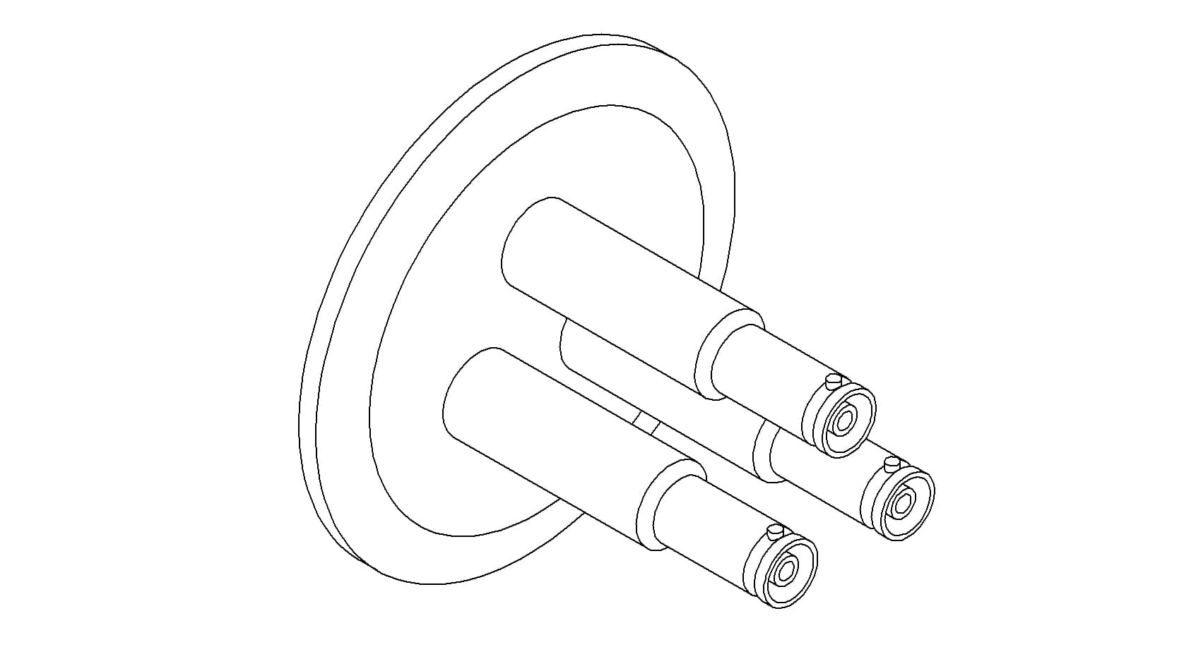 COAXIAL, SHV-10, 3 PIN, GROUNDED SHIELD, QF50 제품 이미지