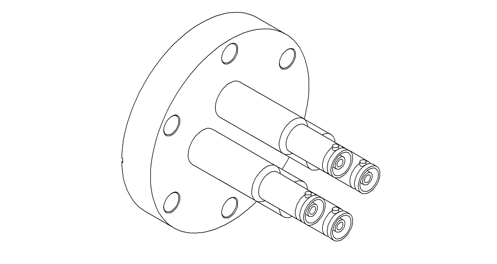 COAXIAL, SHV-10, 4 PIN, GROUNDED SHIELD, 275CF 제품 이미지