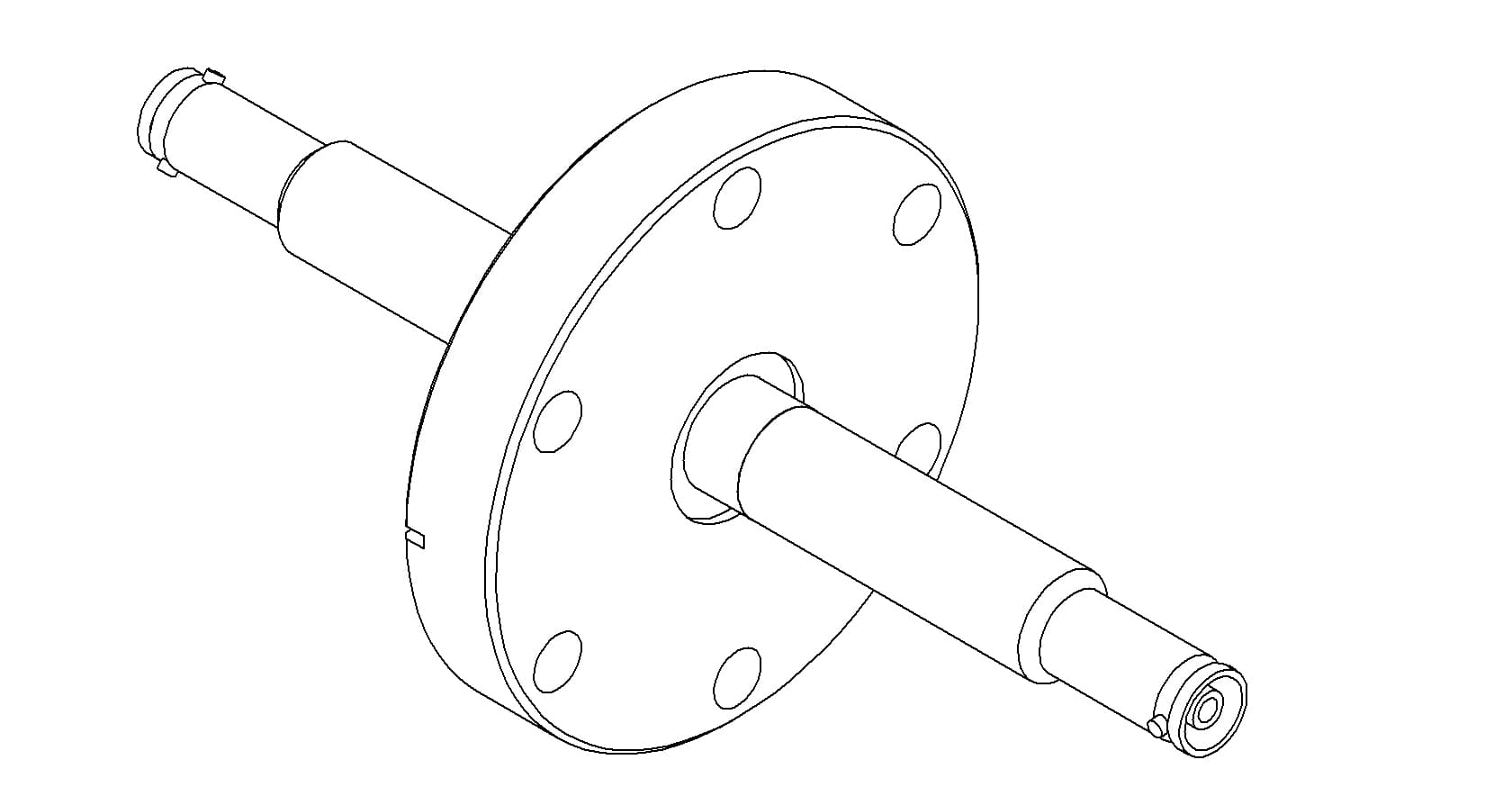 COAXIAL, SHV-10, 1 PIN, GROUNDED SHIELD, DOUBLE-ENDED, 275CF