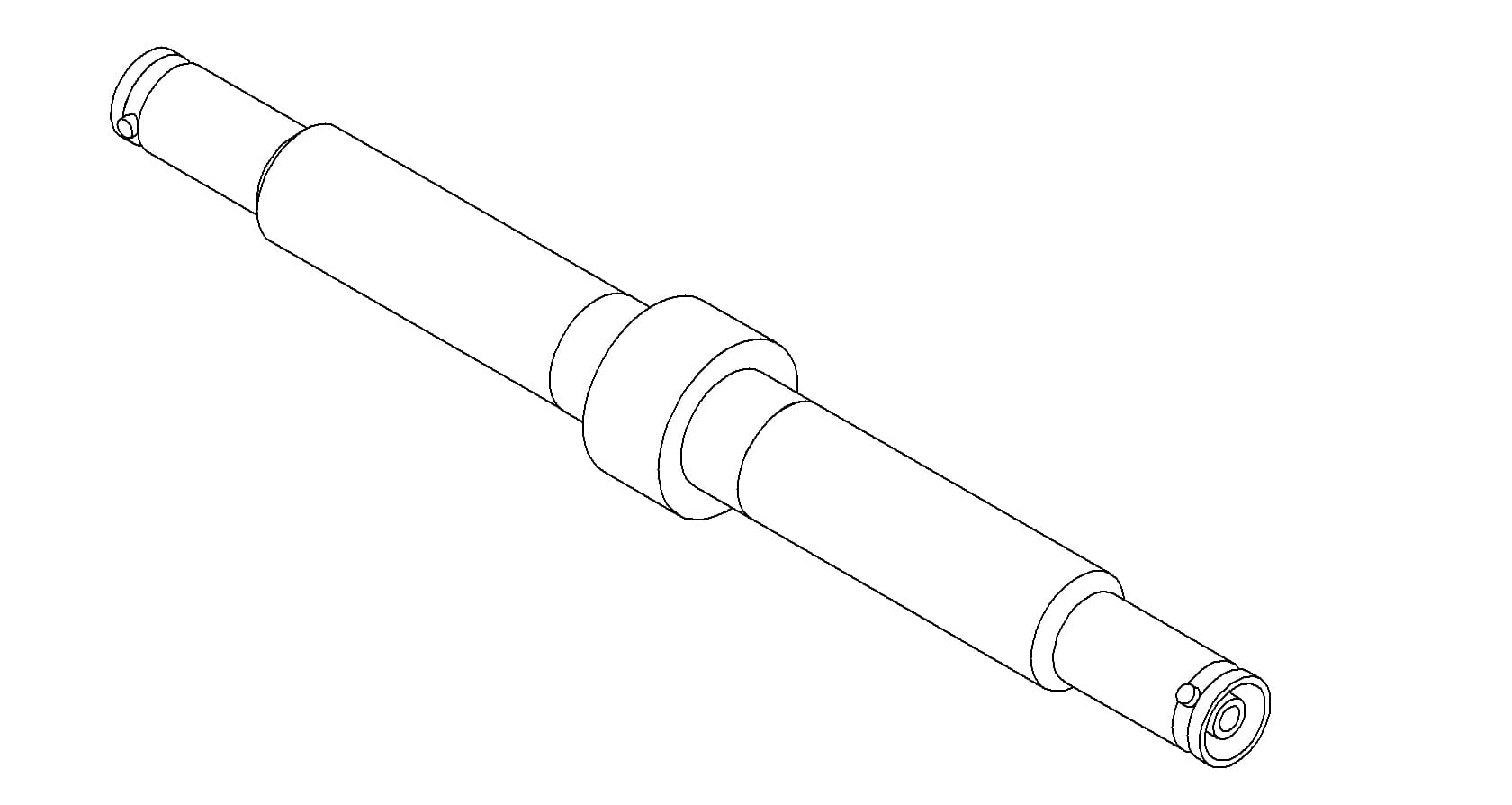 COAXIAL, SHV-10, 1 PIN, GROUNDED SHIELD, DOUBLE-ENDED, WELD 제품 이미지