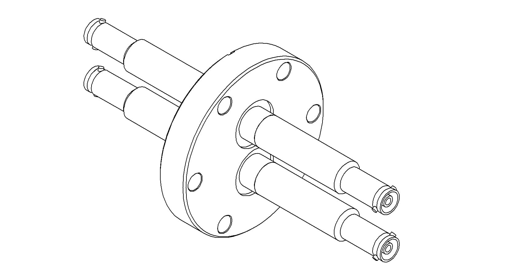 COAXIAL, SHV-10, 2 PIN, GROUNDED SHIELD, DOUBLE-ENDED, 275CF