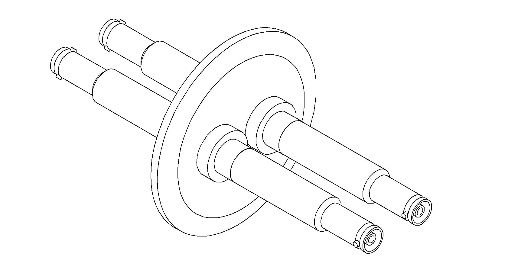 COAXIAL, SHV-10, 2 PIN, GROUNDED SHIELD, DOUBLE-ENDED, QF50 제품 이미지
