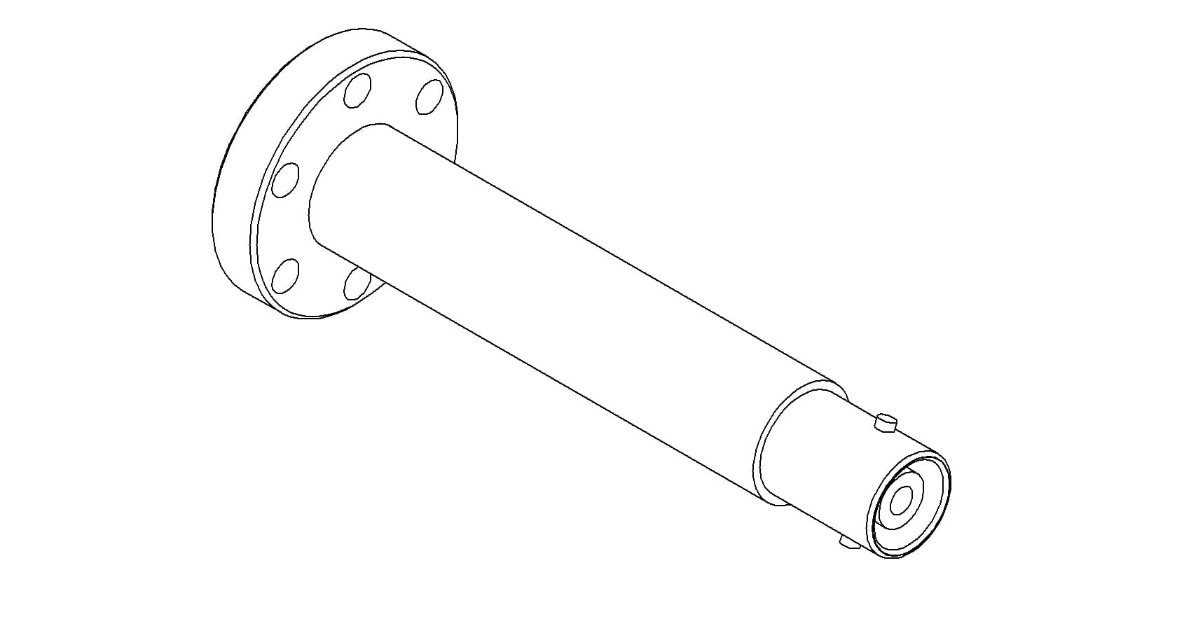 COAXIAL, SHV-20, 1 PIN, GROUNDED SHIELD, 133CF, NO CONNECTOR