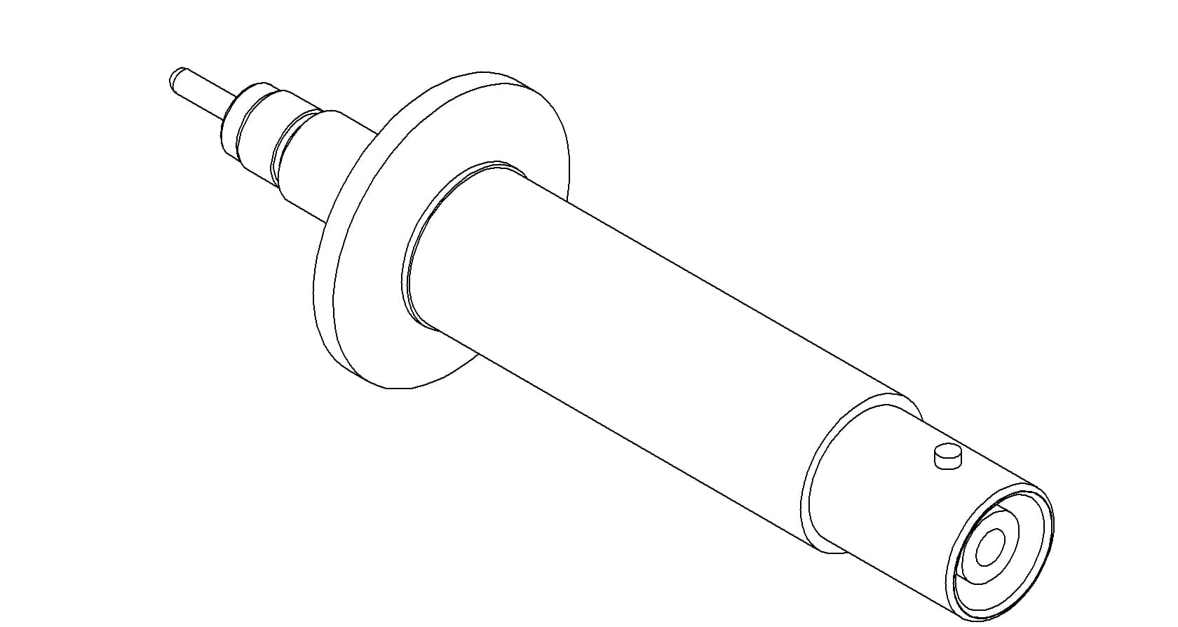 COAXIAL, SHV-20, 1 PIN, GROUNDED SHIELD, EXPOSED, QF16, NO CONNECTOR