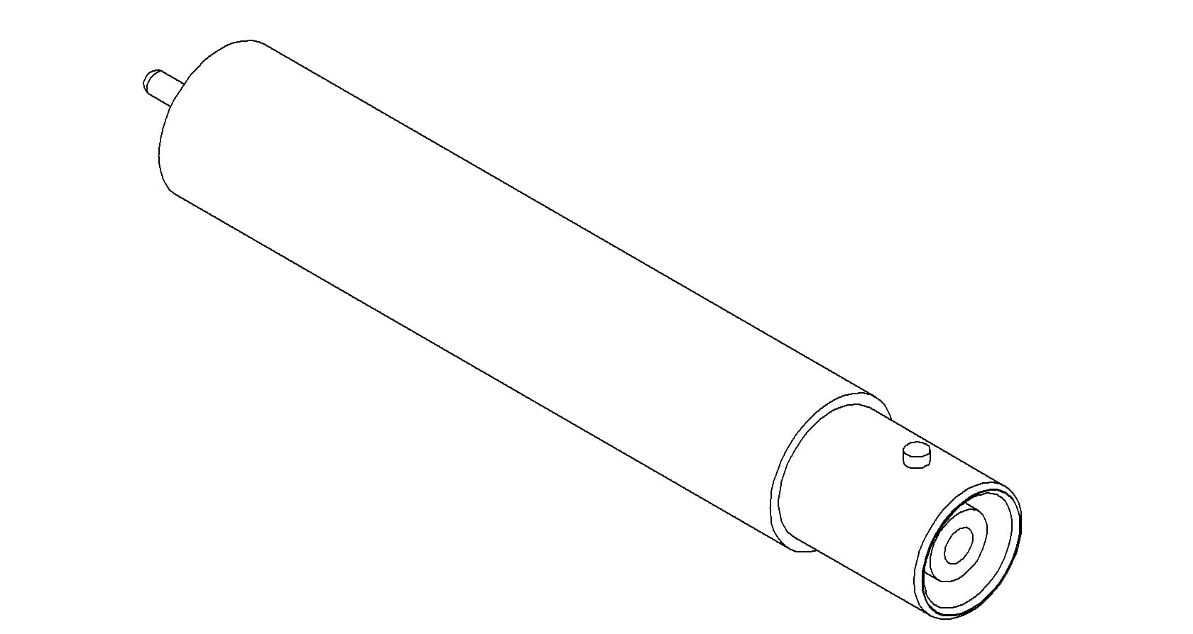 COAXIAL, SHV-20, 1 PIN, GROUNDED SHIELD, WELD, NO CONNECTOR