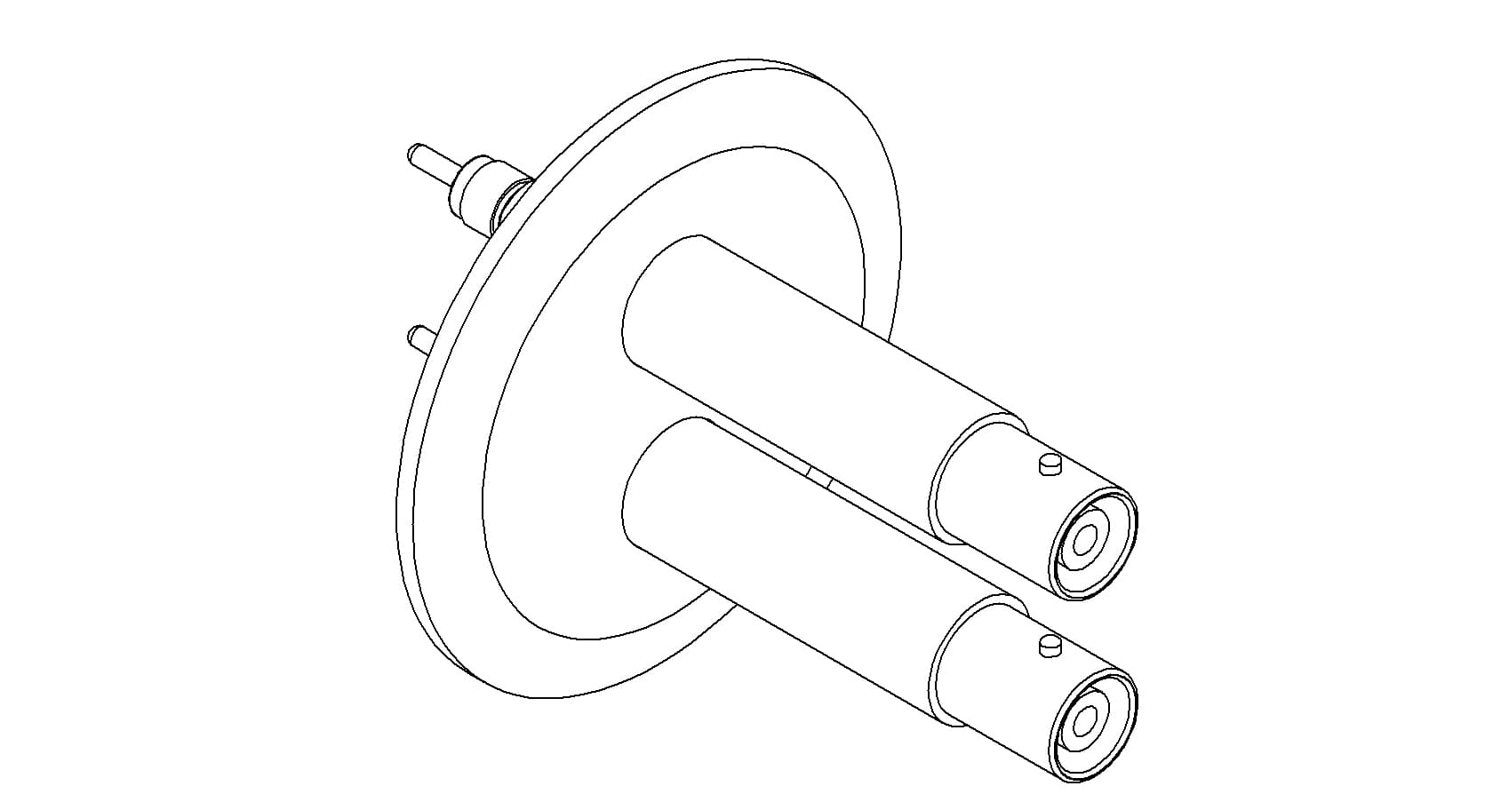 COAXIAL, SHV-20, 2 PIN, GROUNDED SHIELD, EXPOSED, QF50 제품 이미지
