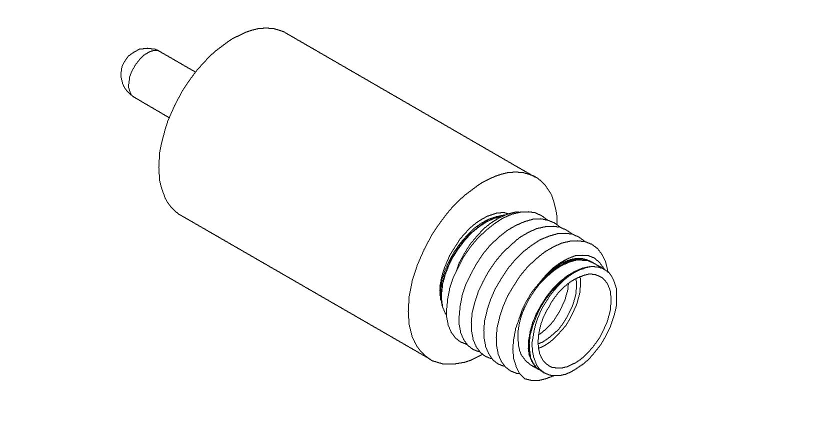 COAXIAL, SMA, 1 PIN, GROUNDED SHIELD, WELD, NO CONNECTOR