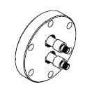 COAXIAL, SMA, 50 OHM, 2 PIN, GROUNDED SHIELD, DOUBLE-ENDED, 275CF
