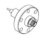 COAXIAL, SMA, 50 OHM, 1 PIN, GROUNDED SHIELD, 133CF, NO CONNECTOR
