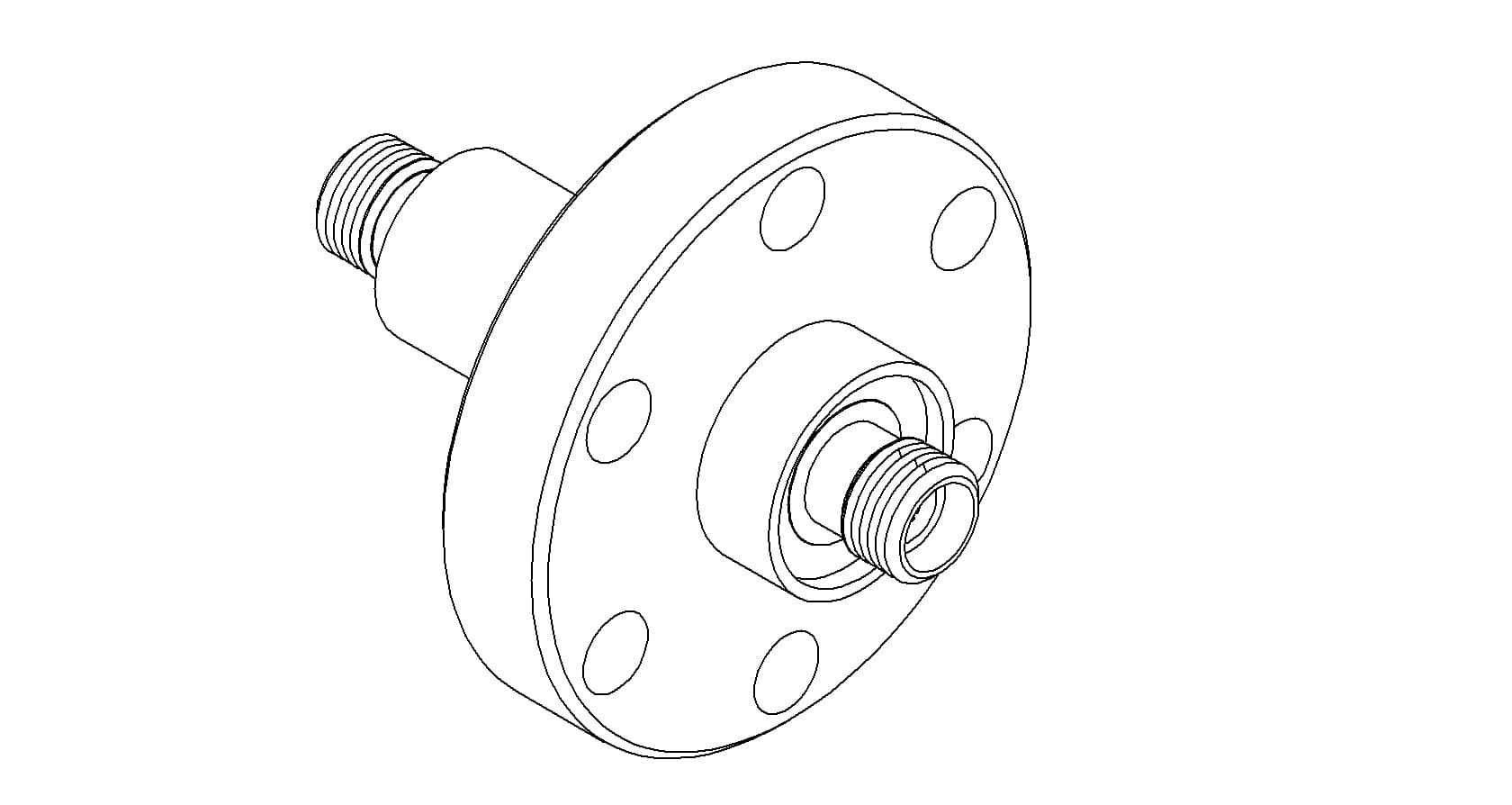COAXIAL, SMA, 50 OHM, 1 PIN, GROUNDED SHIELD, DOUBLE-ENDED, 133CF
