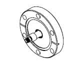 COAXIAL, SMA, 50 OHM, 1 PIN, GROUNDED SHIELD, DOUBLE-ENDED, 275CF, NO CONNECTOR
