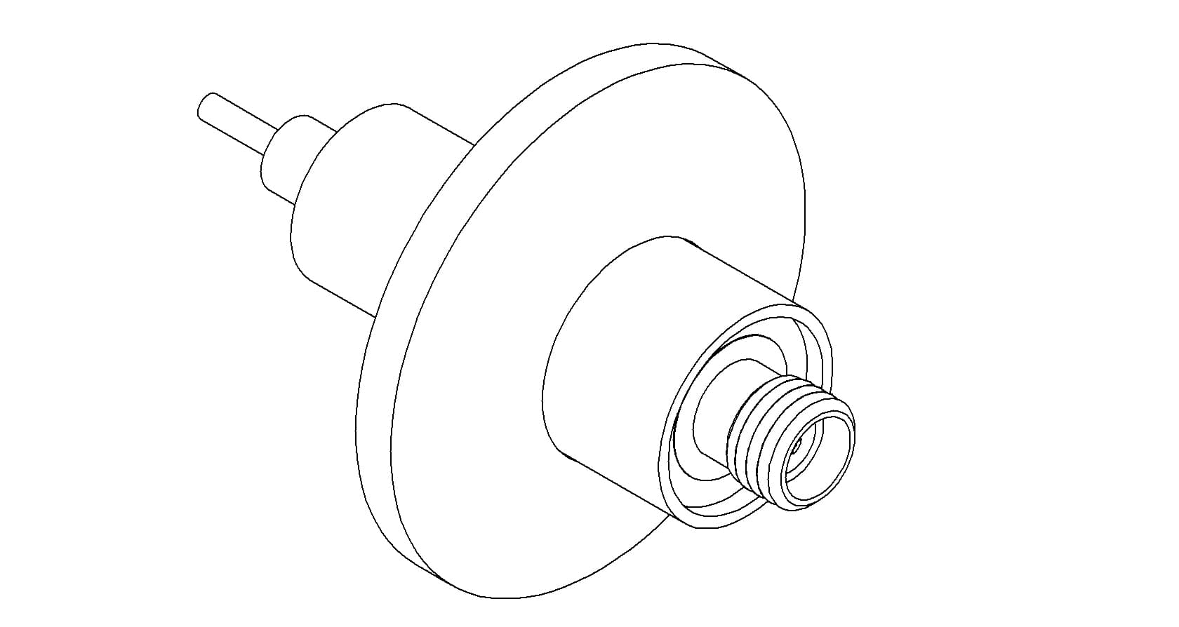 COAXIAL, SMA, 50 OHM, 1 PIN, GROUNDED SHIELD, QF16 제품 이미지