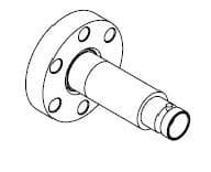 COAXIAL, BNC-MICRODOT, 1 PIN, GROUNDED SHIELD, 133CF, NO CONNECTOR 제품 이미지