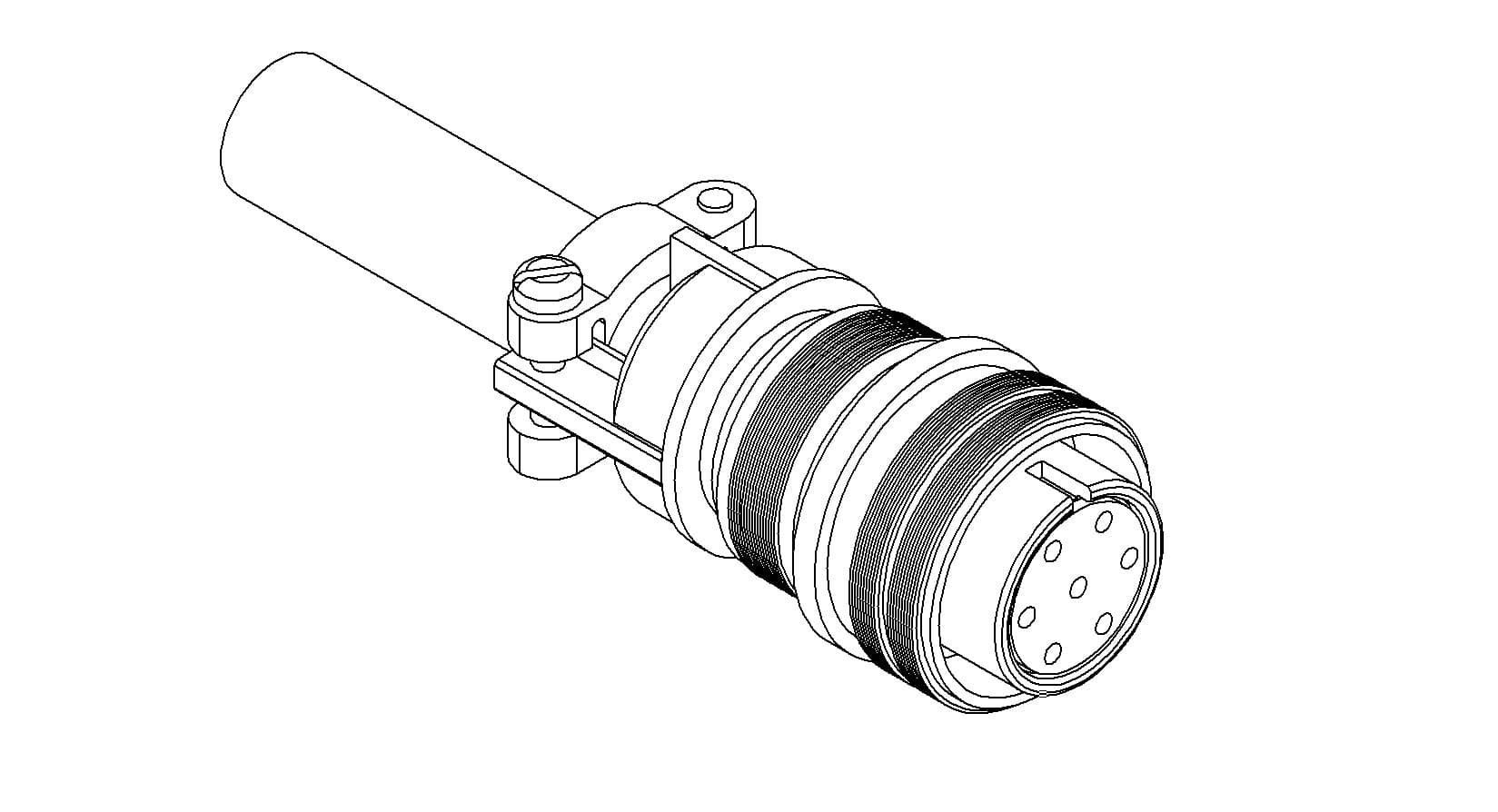 MS CIRCULAR CONNECTOR, 700V, 23A, 7 PIN 제품 이미지