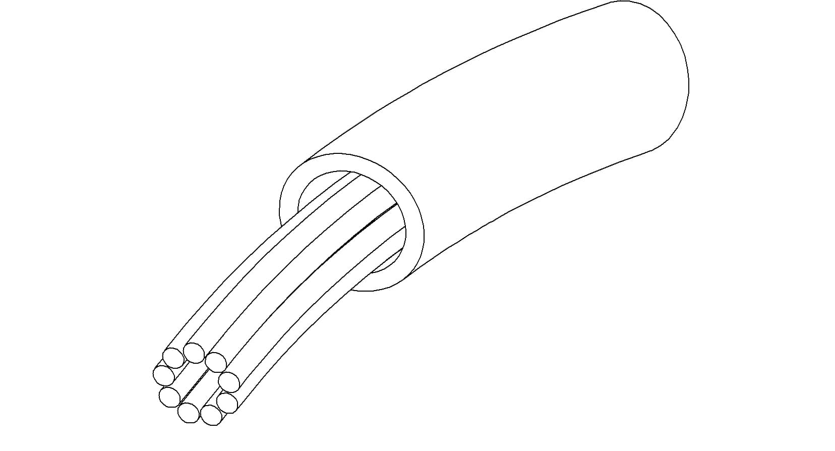 KAPTON WIRE, 2KV, 4A, 24AWG, STRANDED, 30' 제품 이미지