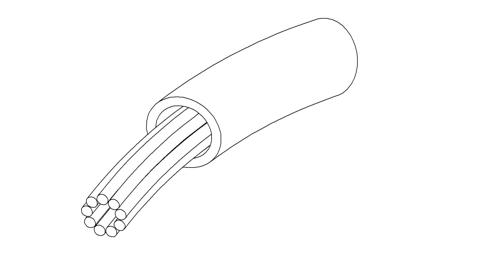 KAPTON WIRE, HIGH VOLTAGE, 10KV, 3A, 26AWG, STRANDED, 15'