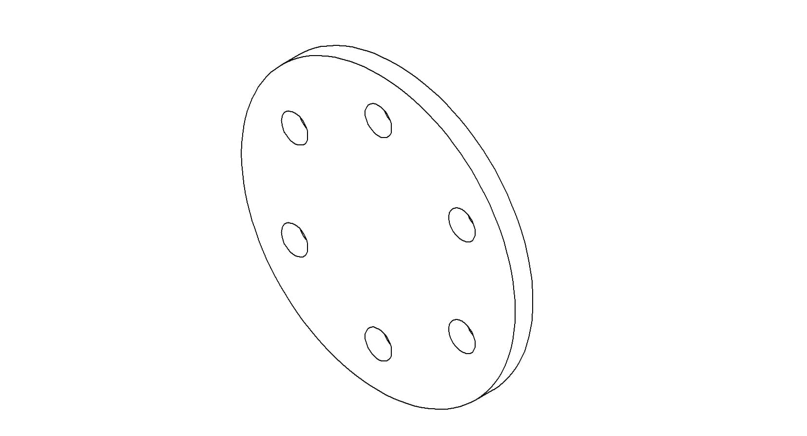 CERAMIC SPACER, ALUMINA, 6 PIN