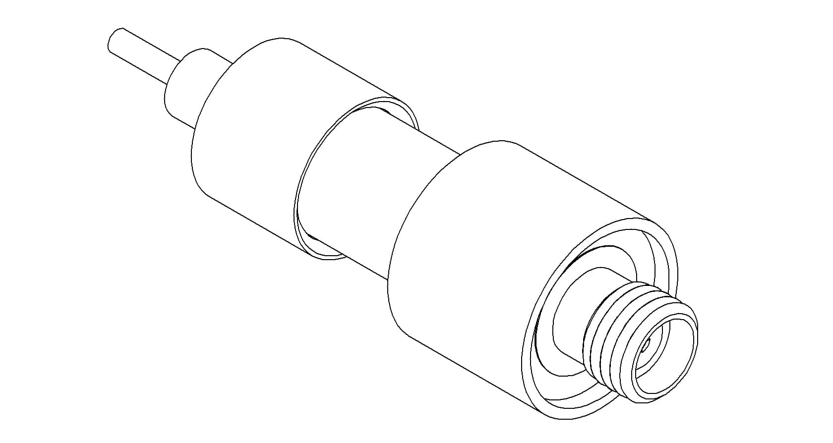 COAXIAL, SMA, 50 OHM, 1 PIN, GROUNDED SHIELD, WELD, NO CONNECTOR