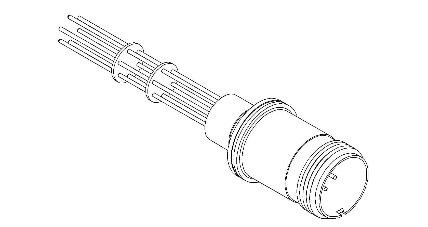 THERMOCOUPLE, TYPE J, 3 PAIR, MS CONNECTOR, WELD 제품 이미지