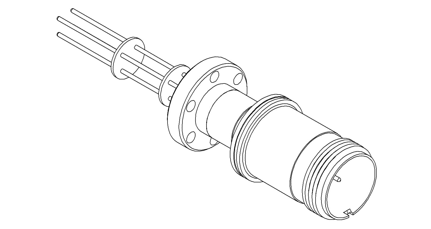 THERMOCOUPLE, TYPE K, 2 PAIR, MS CONNECTOR, 133CF 제품 이미지
