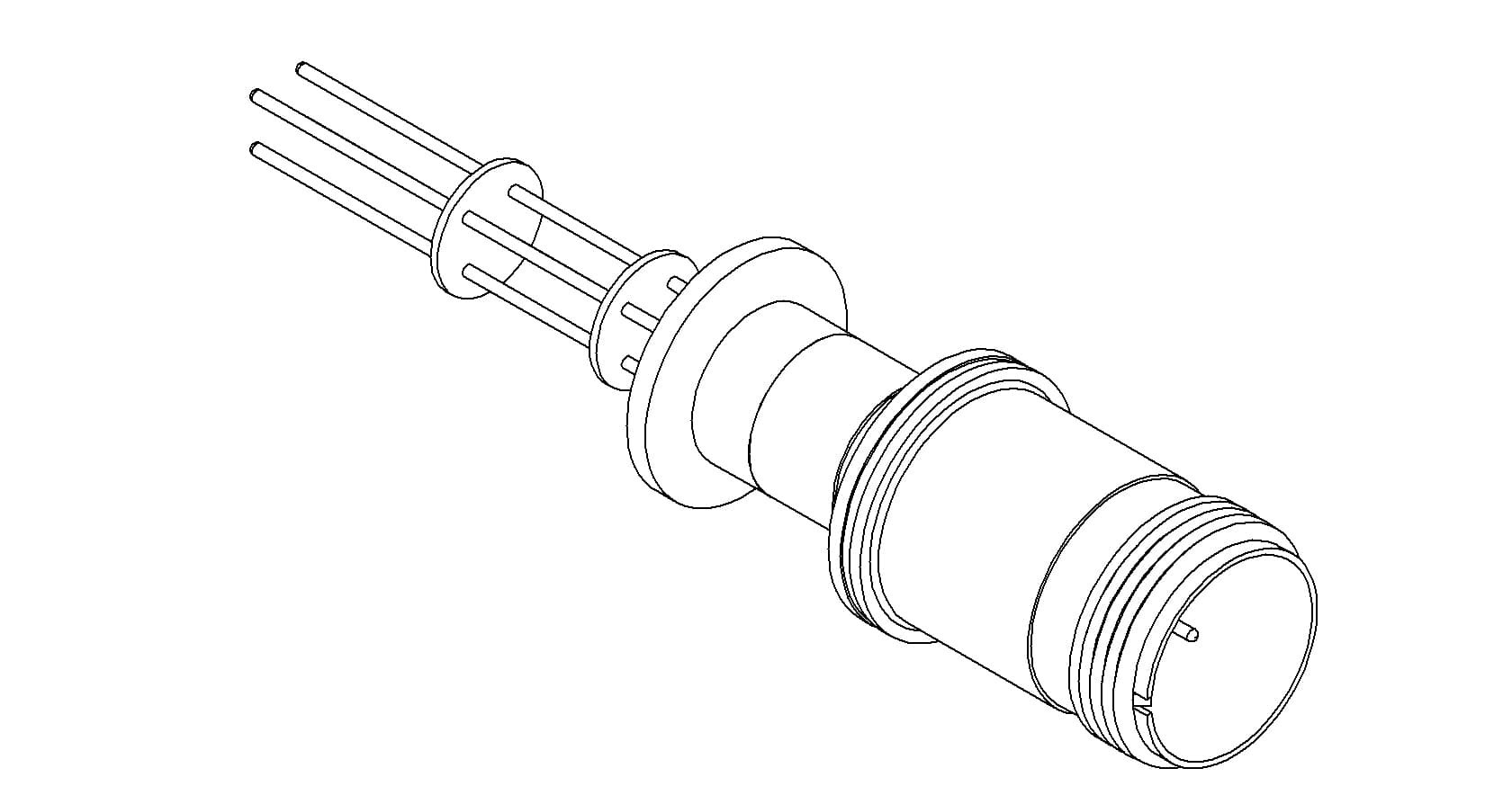 THERMOCOUPLE, TYPE K, 2 PAIR, MS CONNECTOR, QF16 제품 이미지