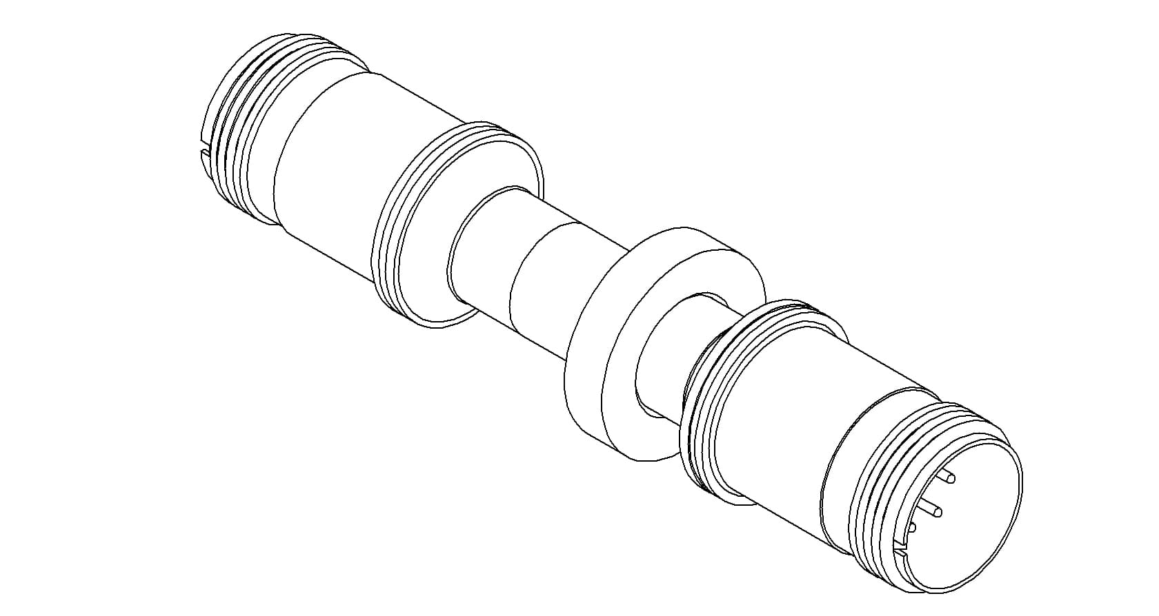 THERMOCOUPLE, TYPE K, 3 PAIR, MS CONNECTOR, DOUBLE ENDED, WELD 제품 이미지