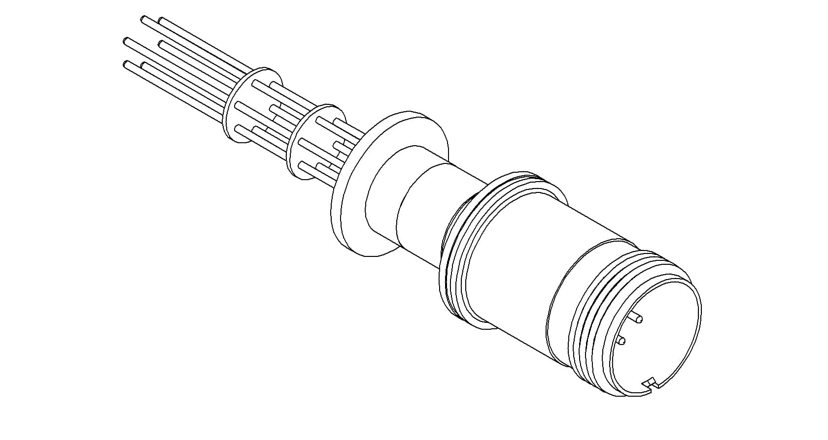 THERMOCOUPLE, TYPE K, 3 PAIR, MS CONNECTOR, QF16 제품 이미지