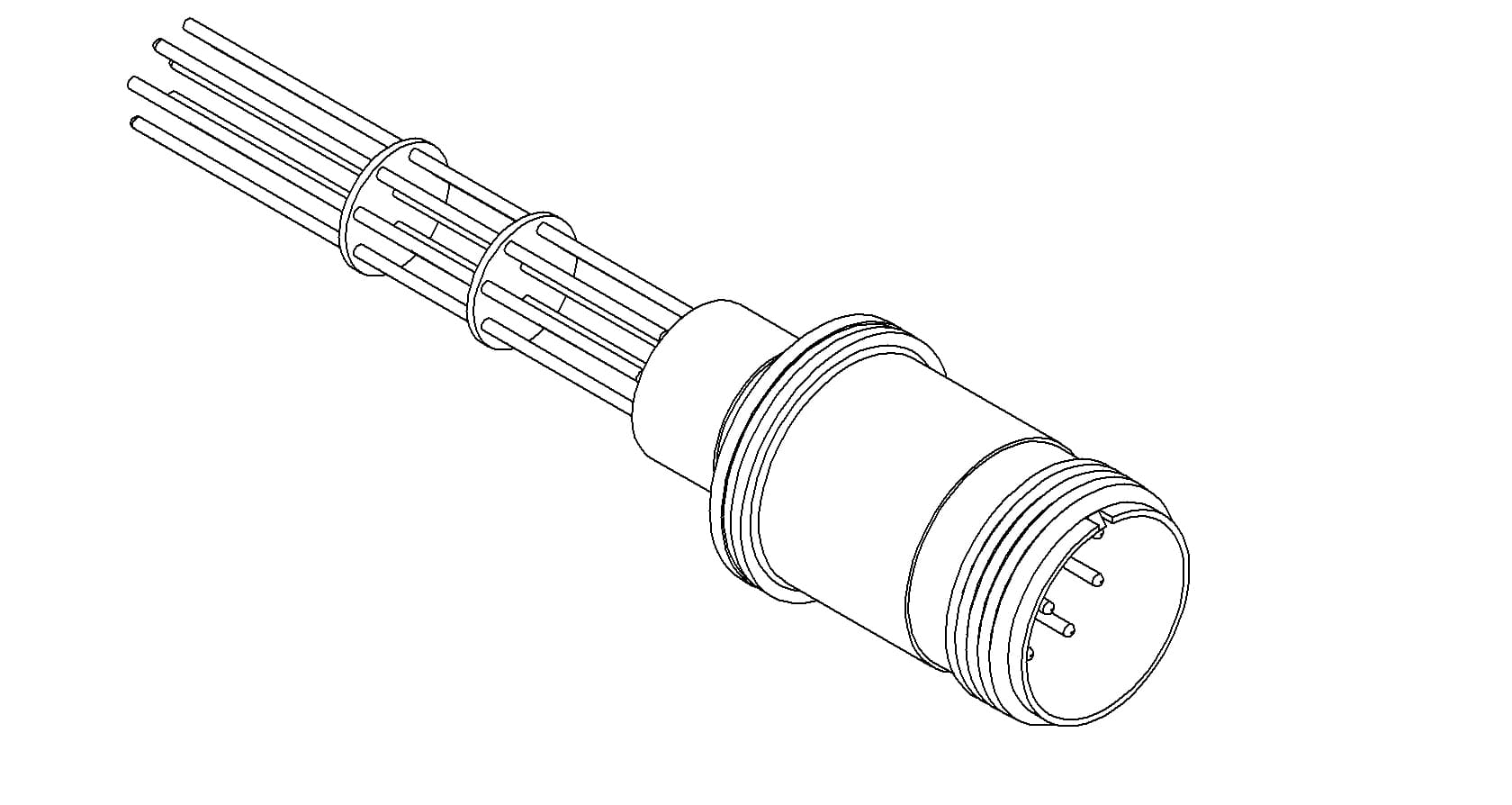 THERMOCOUPLE, TYPE K, 5 PAIR, MS CONNECTOR, WELD 제품 이미지