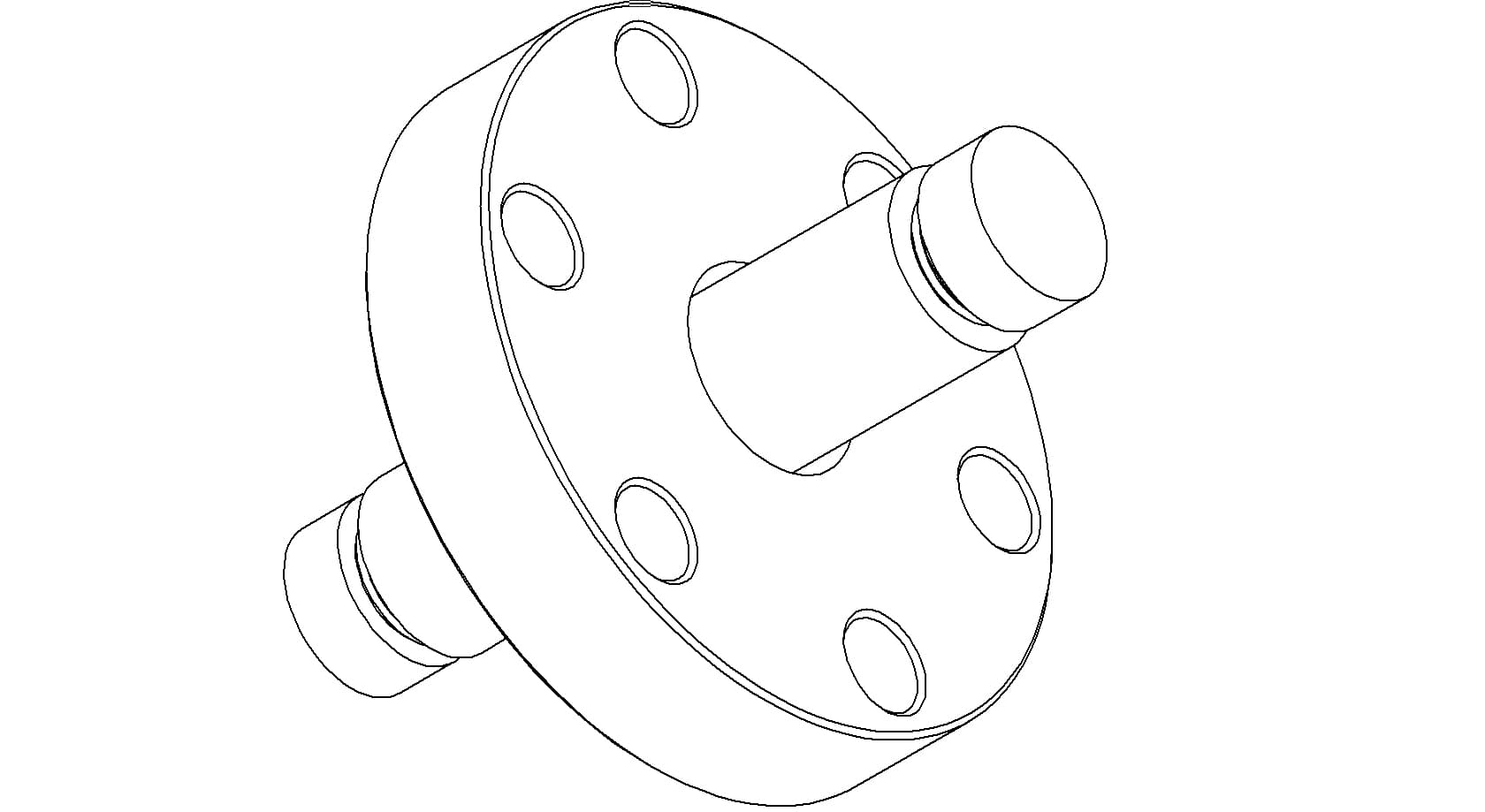 MULTIMODE FIBER OPTIC FEEDTHROUGH (FIBER MM600) 제품 이미지