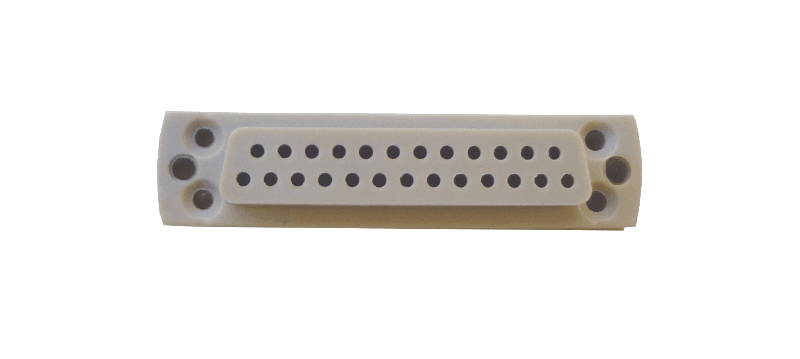 SUB-D 25-WAY UHV PEEK SOCKET
