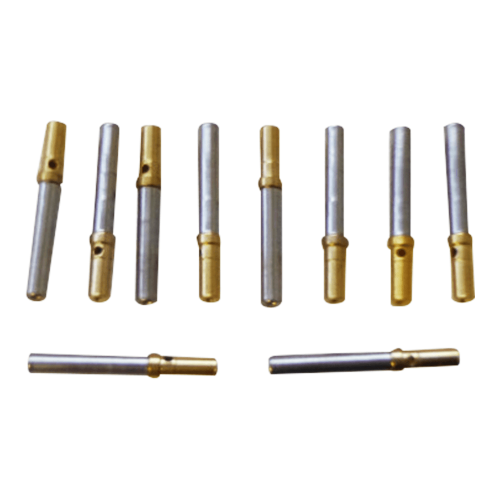 CRIMP PINS FOR SUB-D SOCKETS, HV/UHV, FEMALE, STANDARD, PACK OF 10