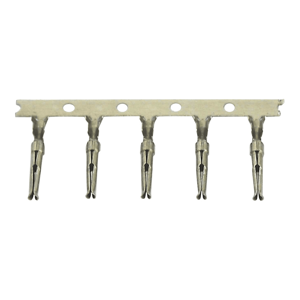 T/C CRIMP PINS FOR SUB-D SOCKET, FEMALE,TYPE-K, SET OF 5 CHROMEL & 5 ALUMEL