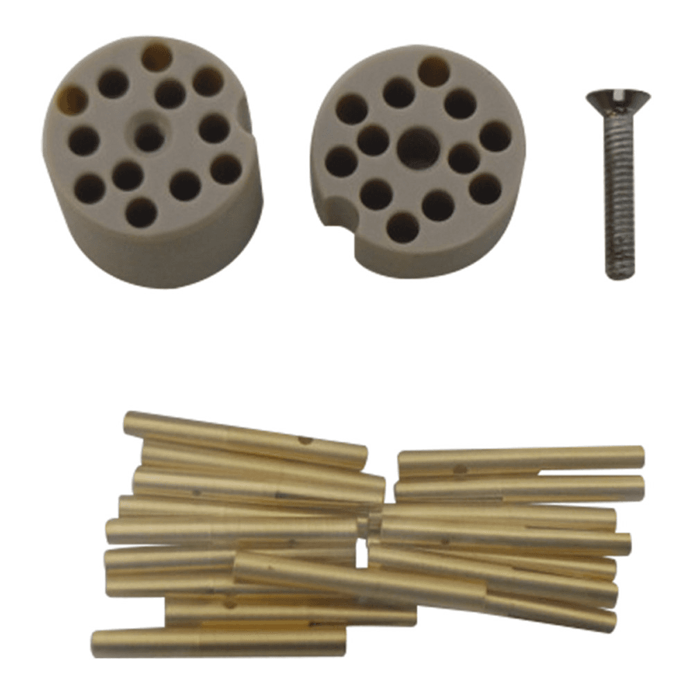 CM STANDARD CONNECTOR, 12 PIN, FEMALE, PEEK, UHV, PINS