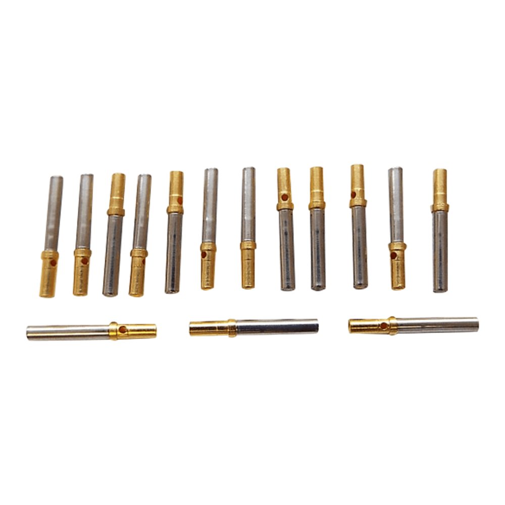 CRIMP PINS FOR SUB-D SOCKETS, HV/UHV, FEMALE, HIGH CURRENT, PACK OF 15 제품 이미지