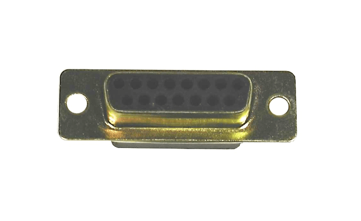 SUB-D 15-WAY AIR SIDE THERMOCOUPLE FEMALE SOCKET, FITS K-TYPE PINS 제품 이미지