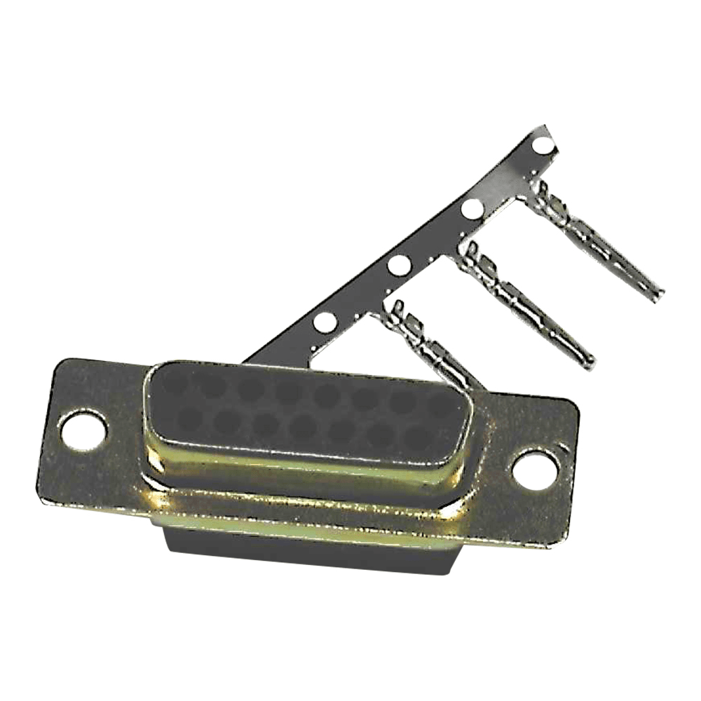 SUB-D 37-WAY AIR SIDE THERMOCOUPLE FEMALE SOCKET, FITS K-TYPE PINS