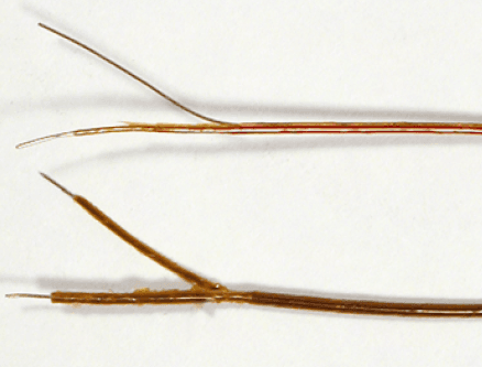 Radiation resistant Kapton Isolated Thermocouple wires Types K / N / T, 10m